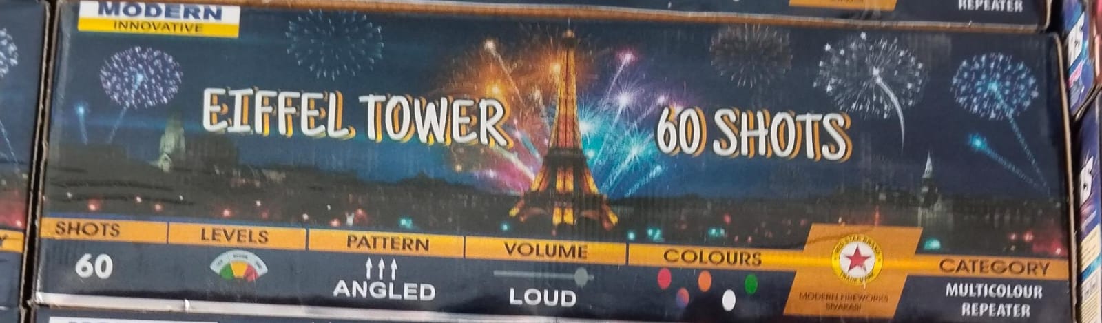 inba Crackers Man KI ASAN 60 Shots Multi Colour